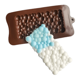 Molde Tableta Chocolate Aireada Burbuja