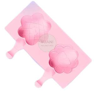 Molde paletas waffle emoji
