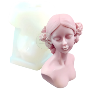 Molde para velas, mujer