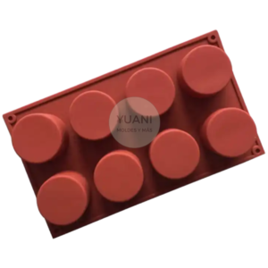 Molde Para Mini Postres O Jabones Cilindros