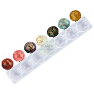 Molde 7 chakras curvos