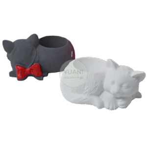 Molde maceta gato
