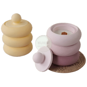 Molde recipiente con tapa