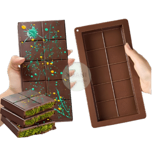 Molde tableta de chocolate gruesa