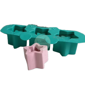 Molde mini macetas estrella