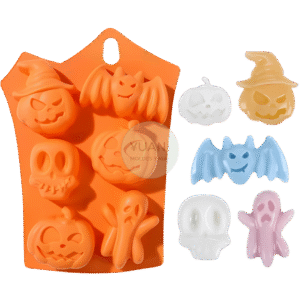 Molde Halloween 6 figuras