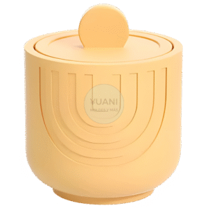 Molde recipiente con tapa