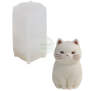 Molde gato sentado