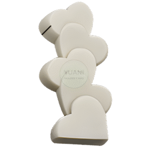 Molde columna corazones