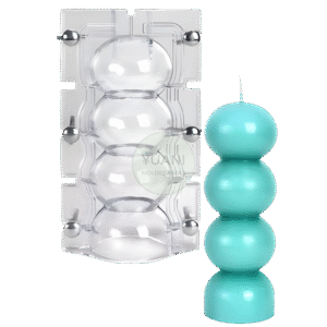 Molde de acrílico columna de esferas