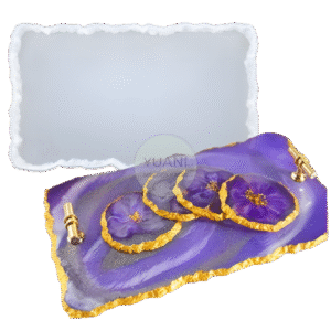 Molde bandeja rectangular irregular grande