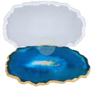 Molde bandeja ovalada irregular