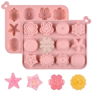 Molde flores varias x 12