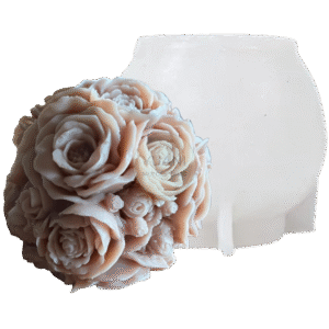 Molde esfera de rosas