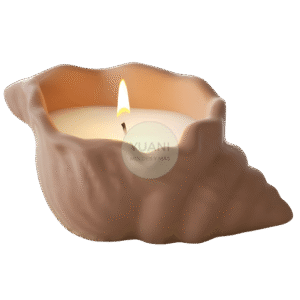 Molde porta velas caracol