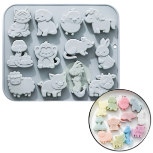 Molde animales x 12