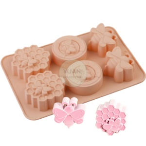 Molde jabones panal, abeja
