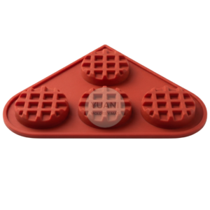Molde mini waffles redondos x 4