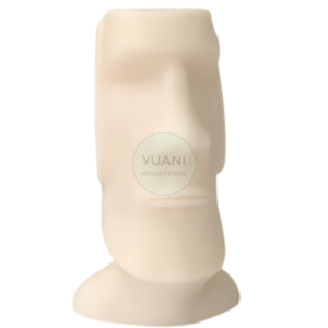 Molde busto Moai