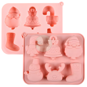 Molde figuras navideñas x 6