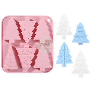 Molde pinos con diseños