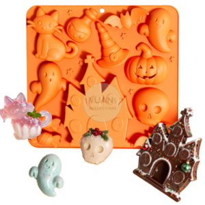 Molde halloween figuras varias