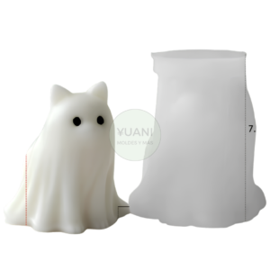 Molde gatito fantasma