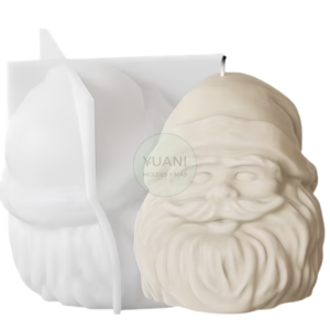 Molde cabeza papá Noel