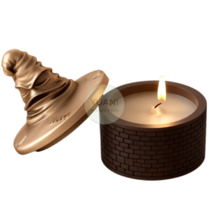 Molde porta velas sombrero seleccionador